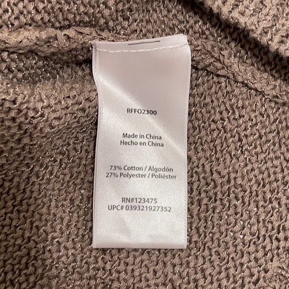Rachel Zoe Tan Knit Sweater Size S - Picture 13 of 14